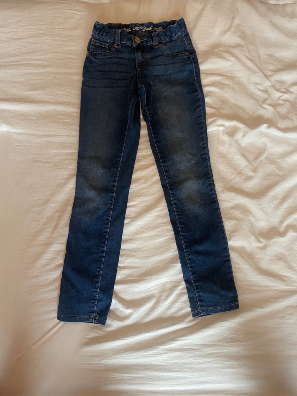 Girl’s Dark Blue Skinny Jeans